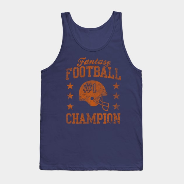 Fantasy Football Champion Tank Top by E